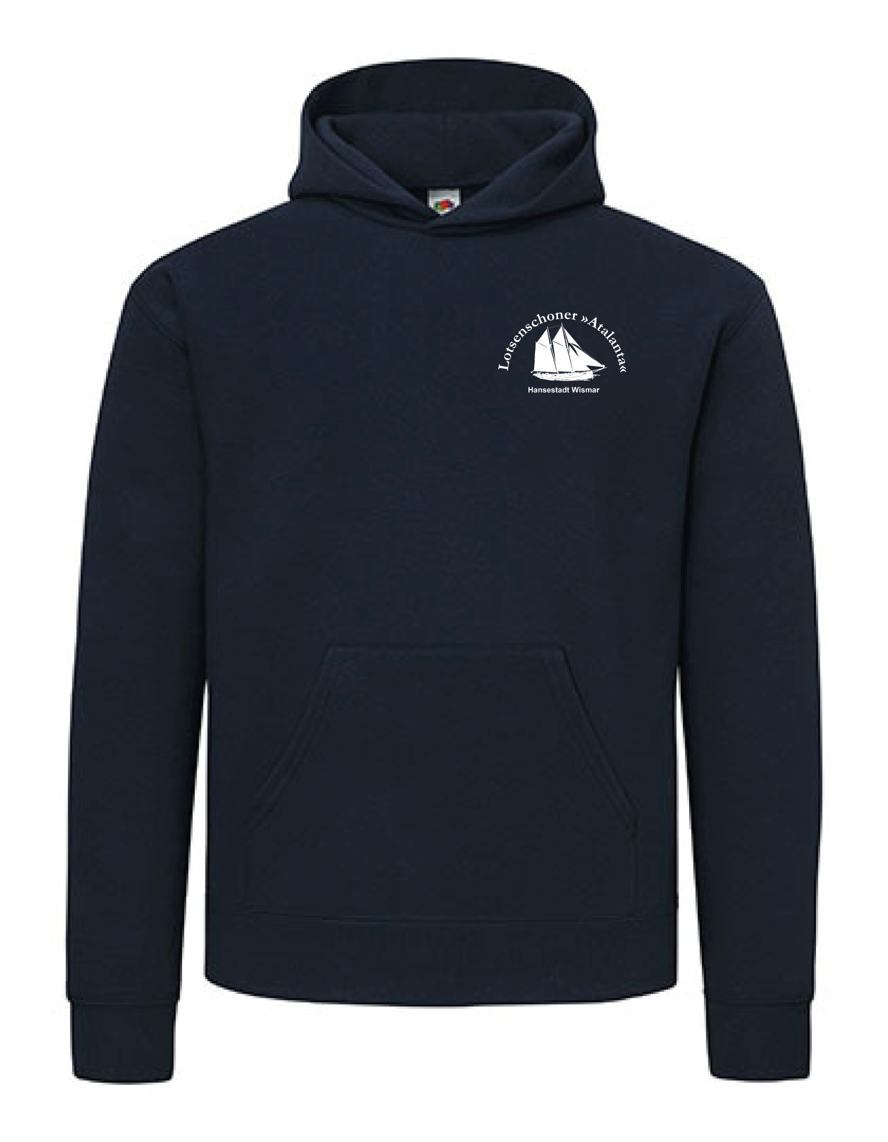 ATA_F278_Hoodie Hoodie-Supercotton™ 405g by Fruit of the Loom mit Druck – Bild 1